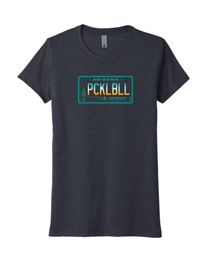 Arizona License Plate Women's Tee