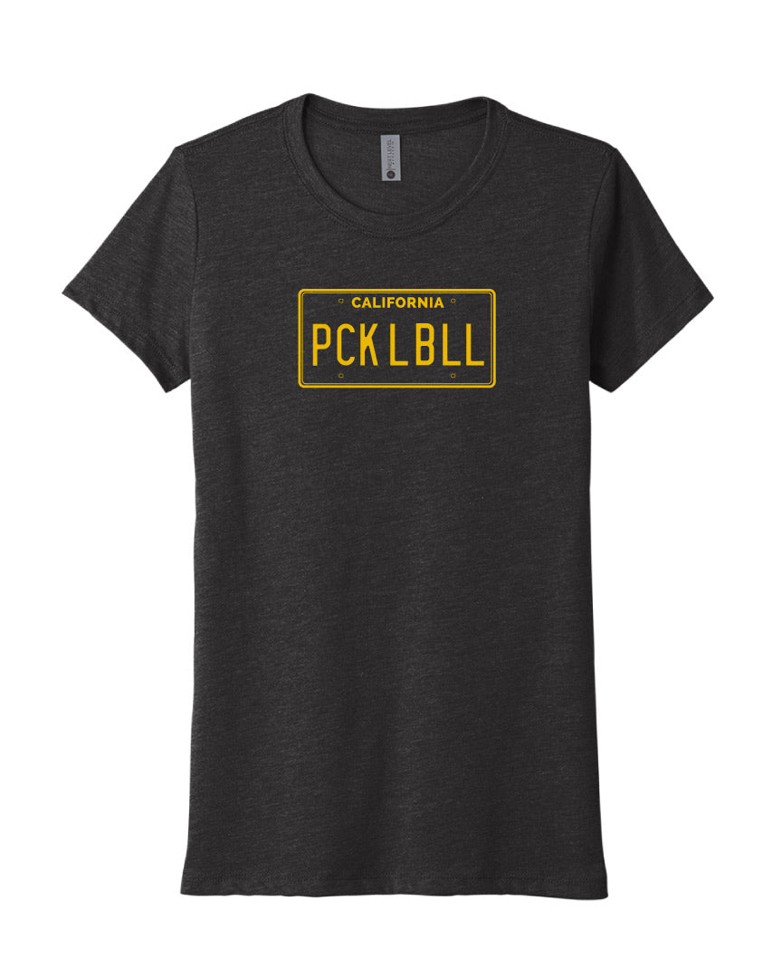 California License Plate Women's Tee