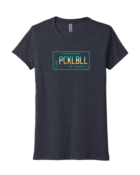 Arizona License Plate Women's Tee