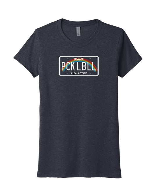 Hawaii License Plate Women's Tee