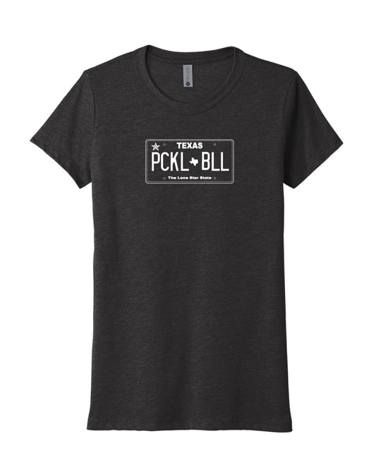 Texas License Plate Women's Tee